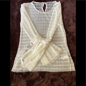 DEX mesh blouse